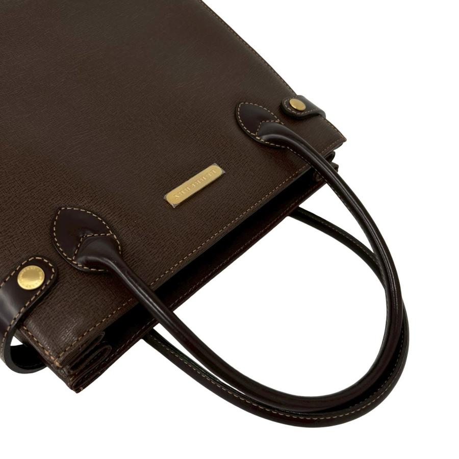 BURBERRY（バーバリー） 極 美品 ロゴ プレート ゴールド 金具 ノバ