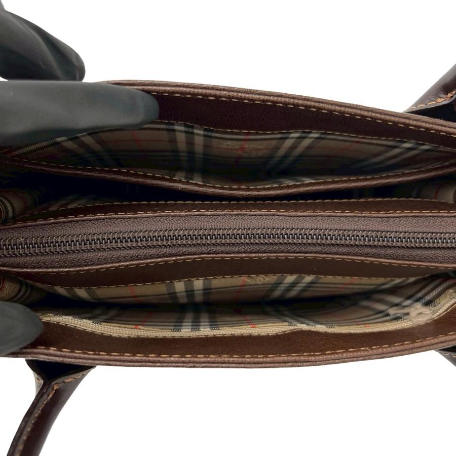 BURBERRY（バーバリー） 極 美品 ロゴ プレート ゴールド 金具 ノバ