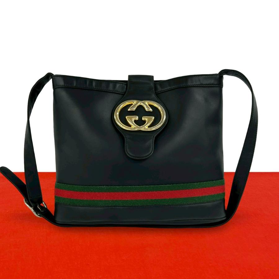 GUCCI（グッチ） 極 美品 オールドグッチ ヴィンテージ シェリーライン