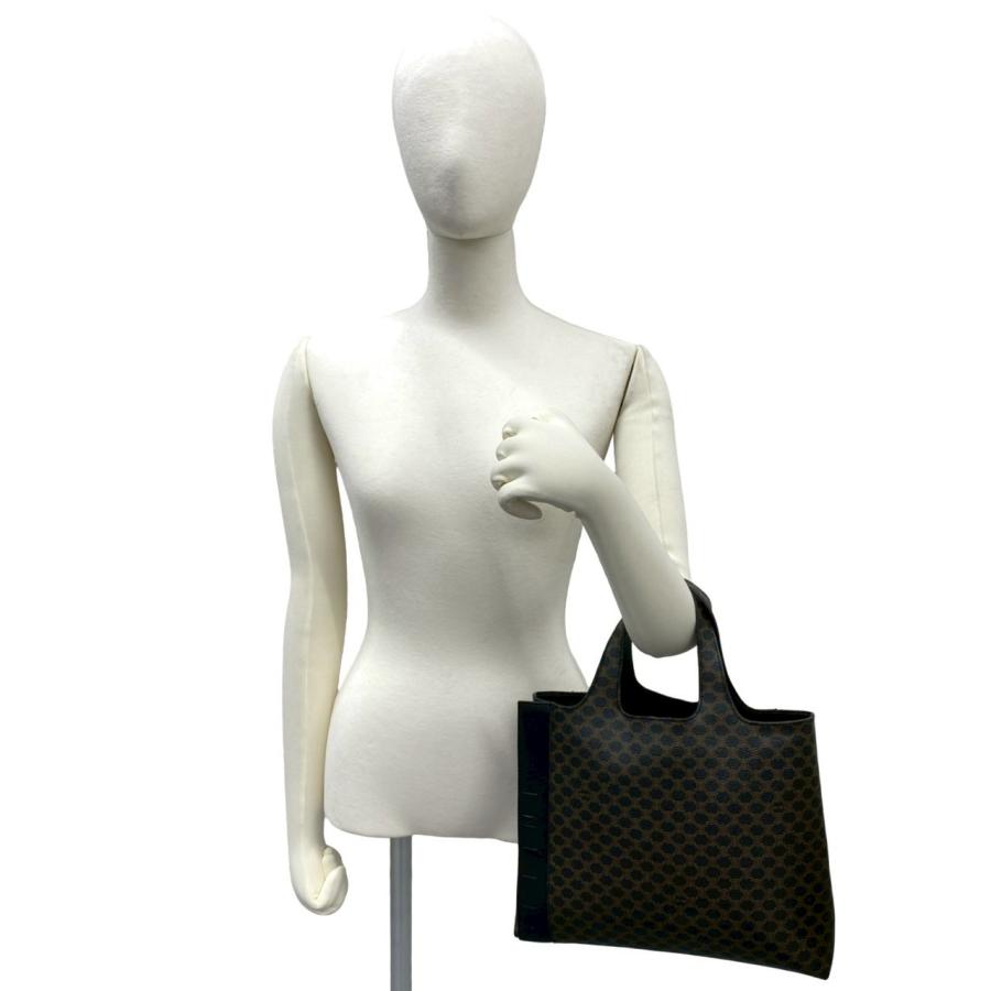 CELINE（セリーヌ） 極 美品 マカダム ブラゾン トリオンフ 柄 レザー