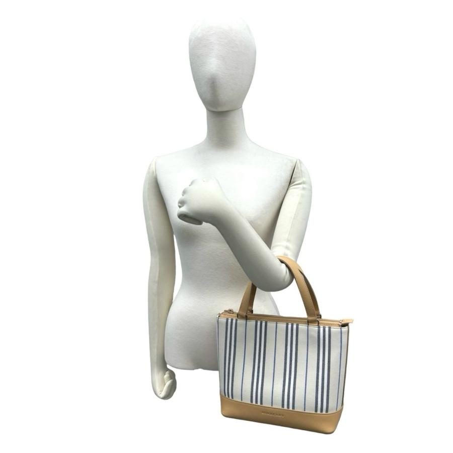 BURBERRY（バーバリー） 極 美品 袋付き ロゴ 刻印 ストライプ 
