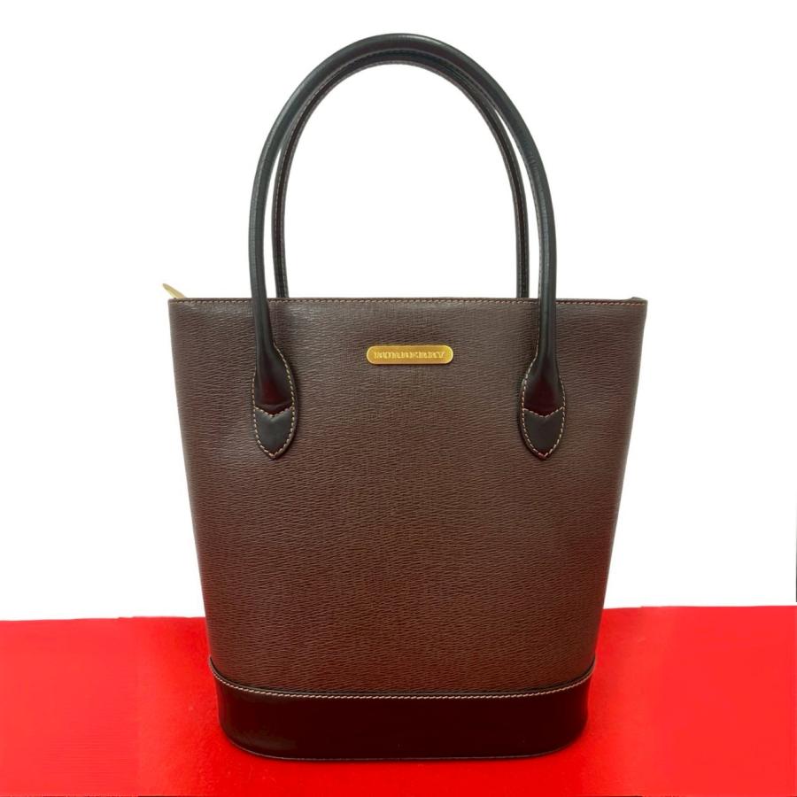 BURBERRY（バーバリー） 未使用保管品 ノバチェック 柄 ロゴ プレート