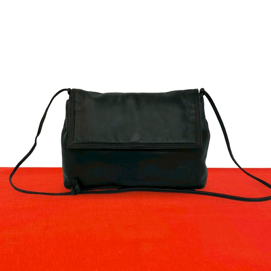 LOEWE（ロエベ） 極 美品 ヴィンテージ アナグラム ロゴ ナッパ レザー 