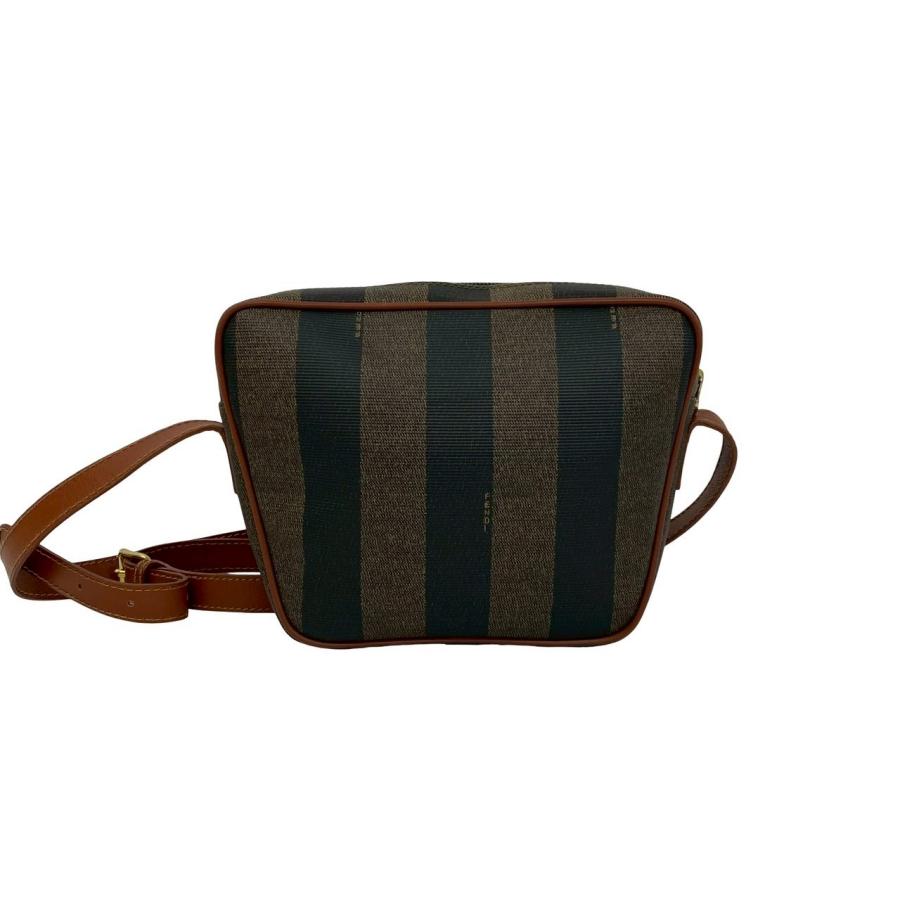 FENDI（フェンディ） 極 美品 ぺカン 柄 FF ロゴ レザー 本革 