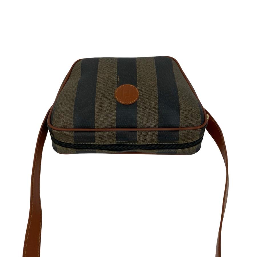 FENDI（フェンディ） 極 美品 ぺカン 柄 FF ロゴ レザー 本革 【極美品】