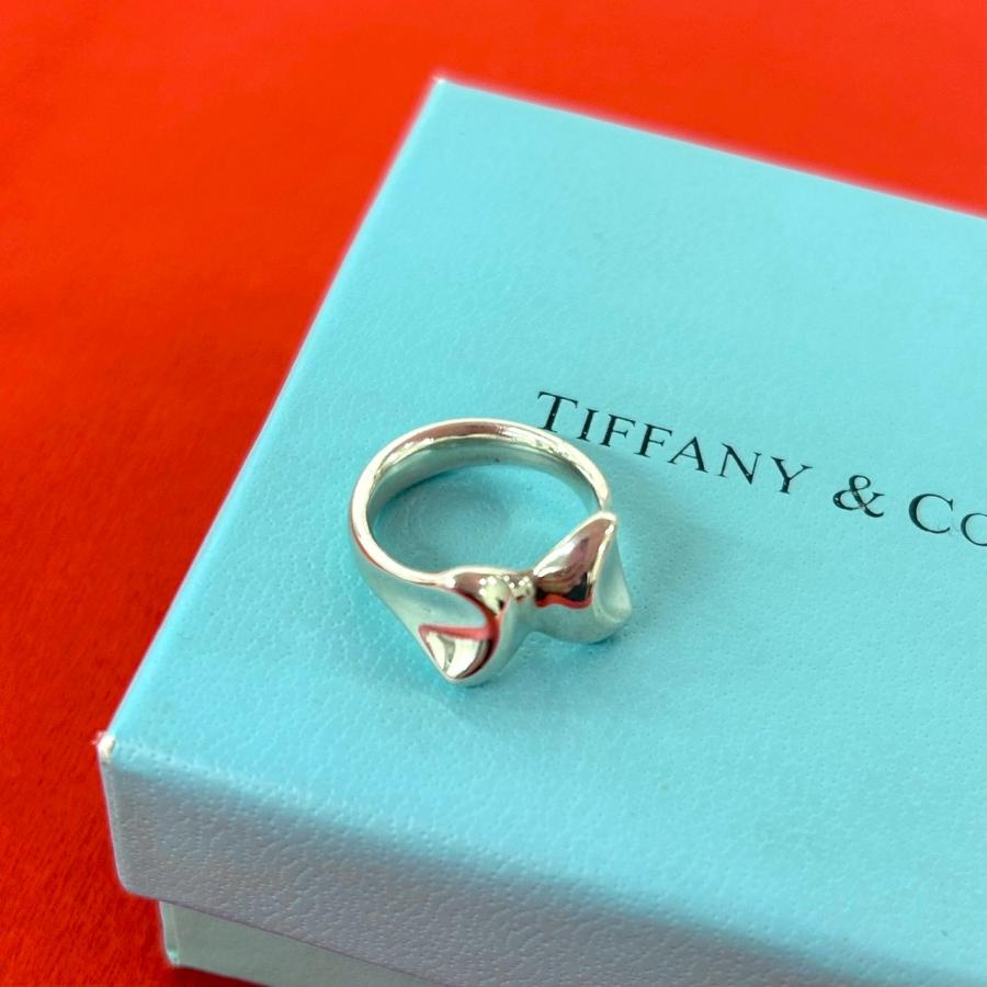 TIFFANY ティファニー　バタフライシルバー TIFFANY&Co.（ティファニー） 極 美品 バタフライ モチーフ リング