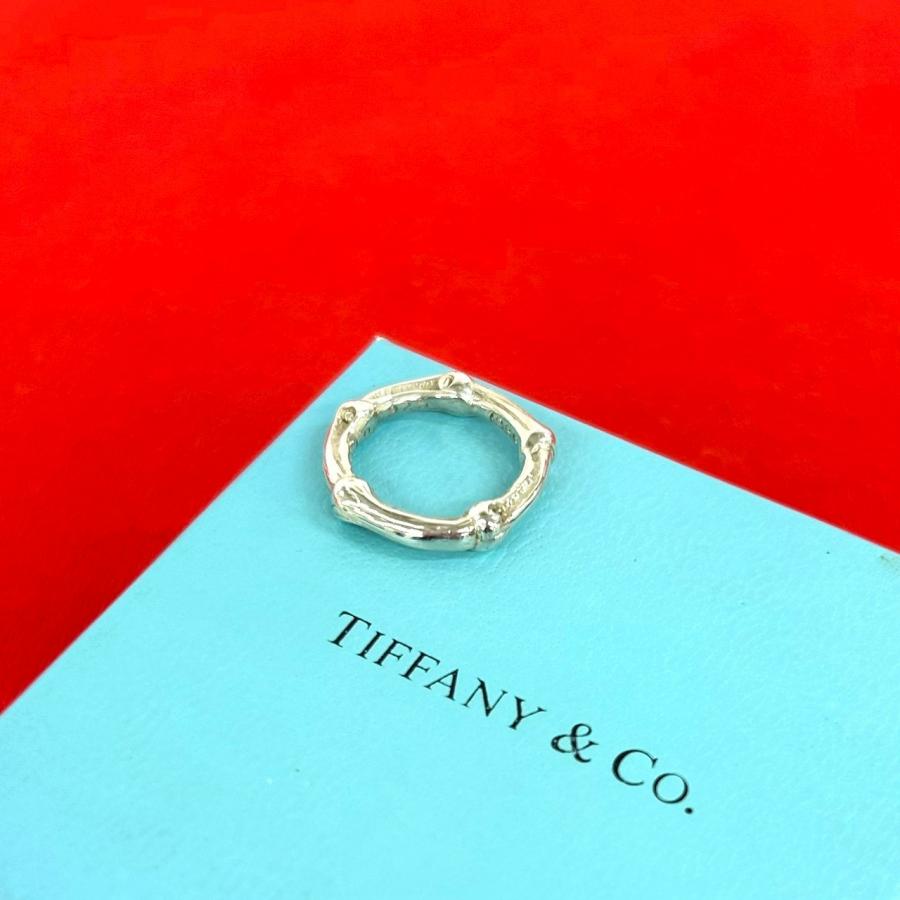 ティファニー　ダイアゴナルリング　シルバー925 10号 Tiffany & Co. ダイアゴナル925シルバーリング 10号 ティファニー