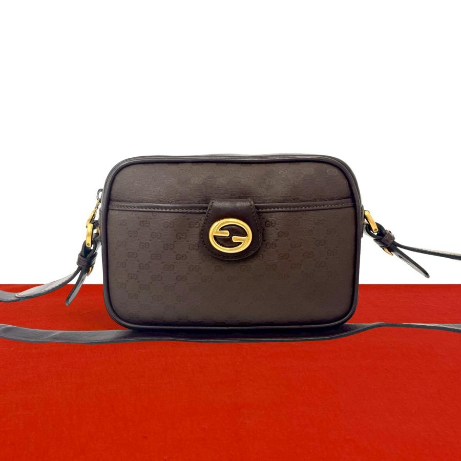 GUCCI ヴィンテージ オールド グッチ GG ショルダーバッグ GUCCI（グッチ） 極 美品 オールドグッチ ヴィンテージ マイクロGG
