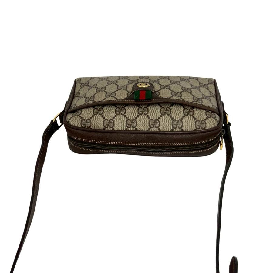 美品 GUCCI オールドグッチ GG柄 シェリーライン ポーチ GUCCI（グッチ） 極 美品 オールドグッチ シェリーライン GG ロゴ 柄
