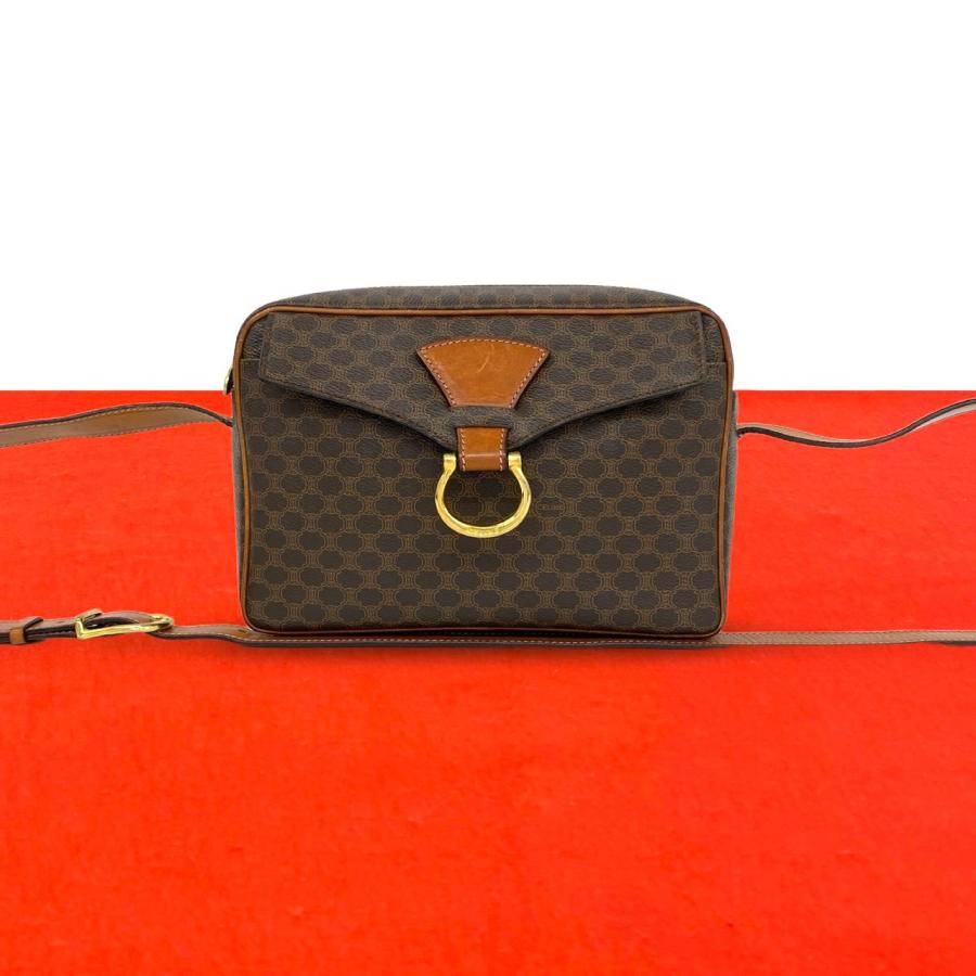 CELINE（セリーヌ） 極 美品 ヴィンテージ マカダム ブラゾン 