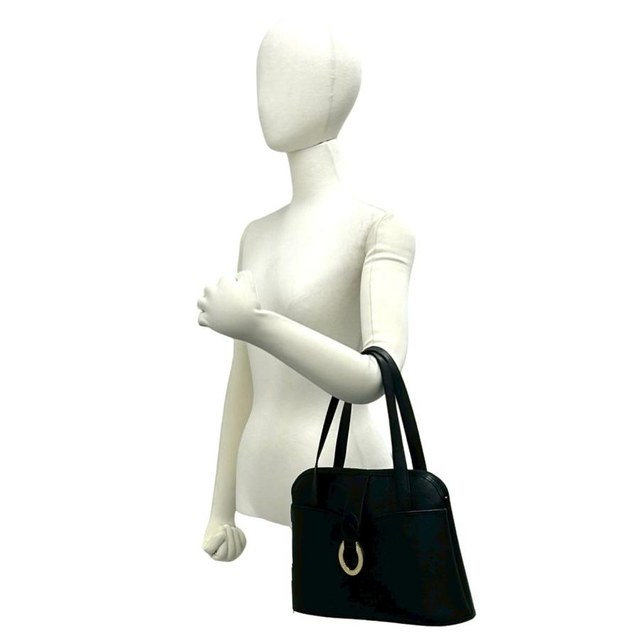 極 美品 Christian Dior ディオール ヴィンテージ ロゴ 金具 レザー 本
