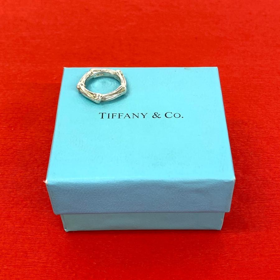 Tiffany シルバー925 バンブーリング（11号） TIFFANY&Co.（ティファニー） 極 美品 バンブー リング シルバー925 11