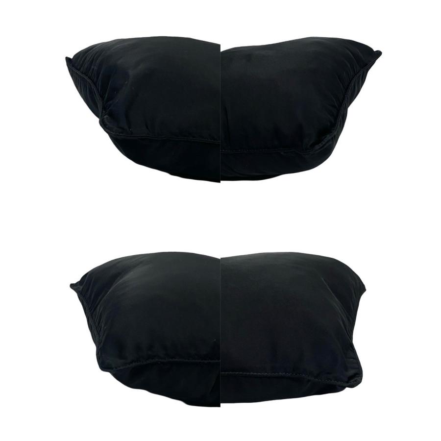 PRADA（プラダ） 極 美品 希少品 三角ロゴ 金具 ナイロン レザー 本革