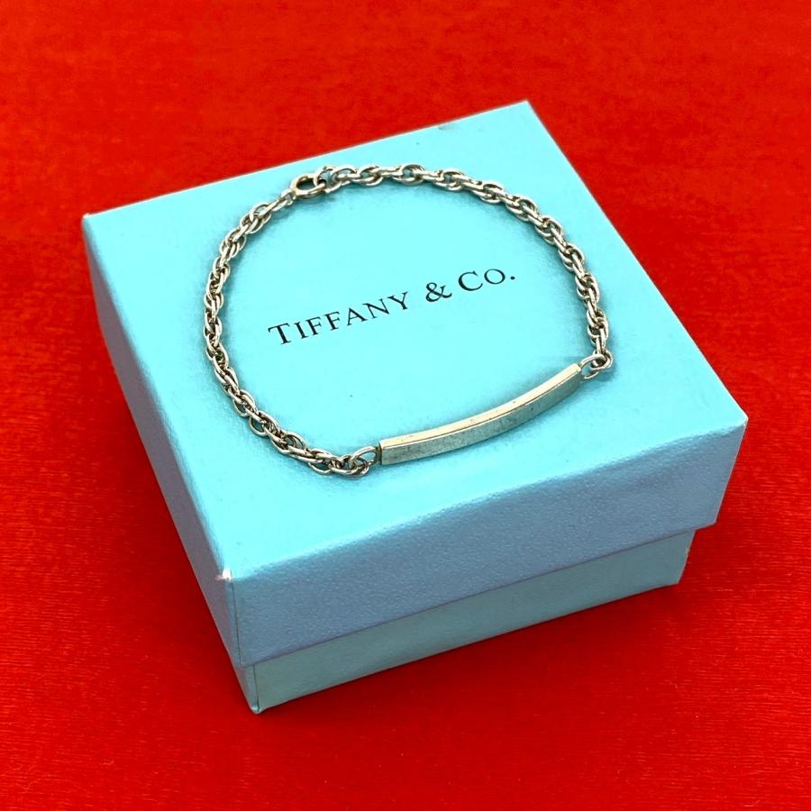 TIFFANY&Co.（ティファニー） 極 美品 IDチェーン ブレスレット