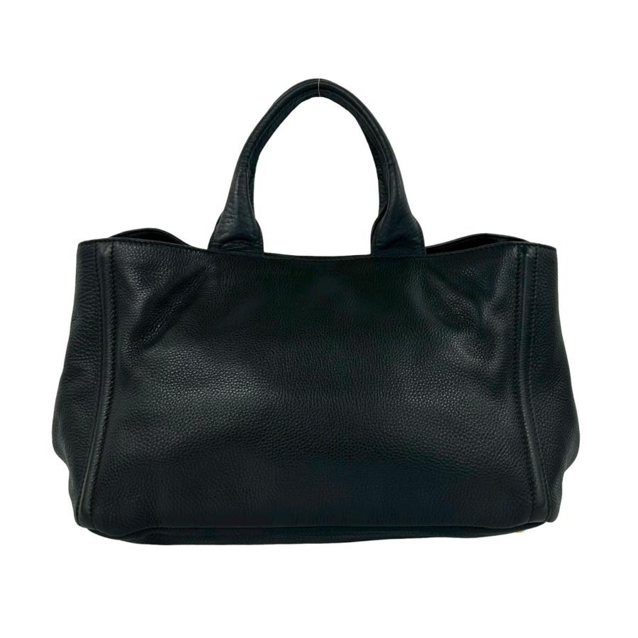 PRADA（プラダ） 極 美品 カナパ 三角ロゴ プレート 金具 レザー 本革