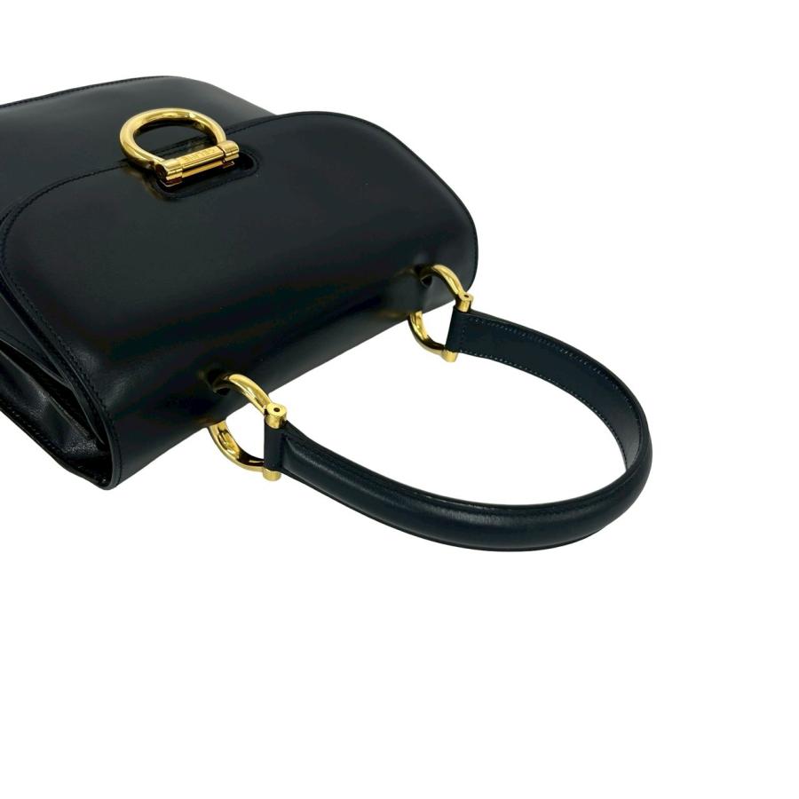 CELINE（セリーヌ） 極 美品 袋付き ヴィンテージ ロゴ ゴールド 金具