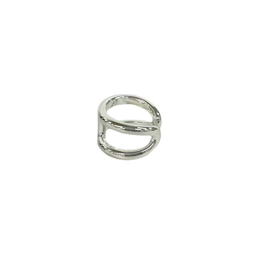 HERMES（エルメス） 極 美品 箱付き オスモズ GM リング シルバー925