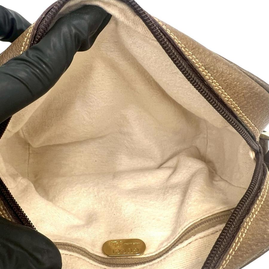 GUCCI（グッチ） 極 美品 オールドグッチ グッチプラス ロゴ 柄 金具
