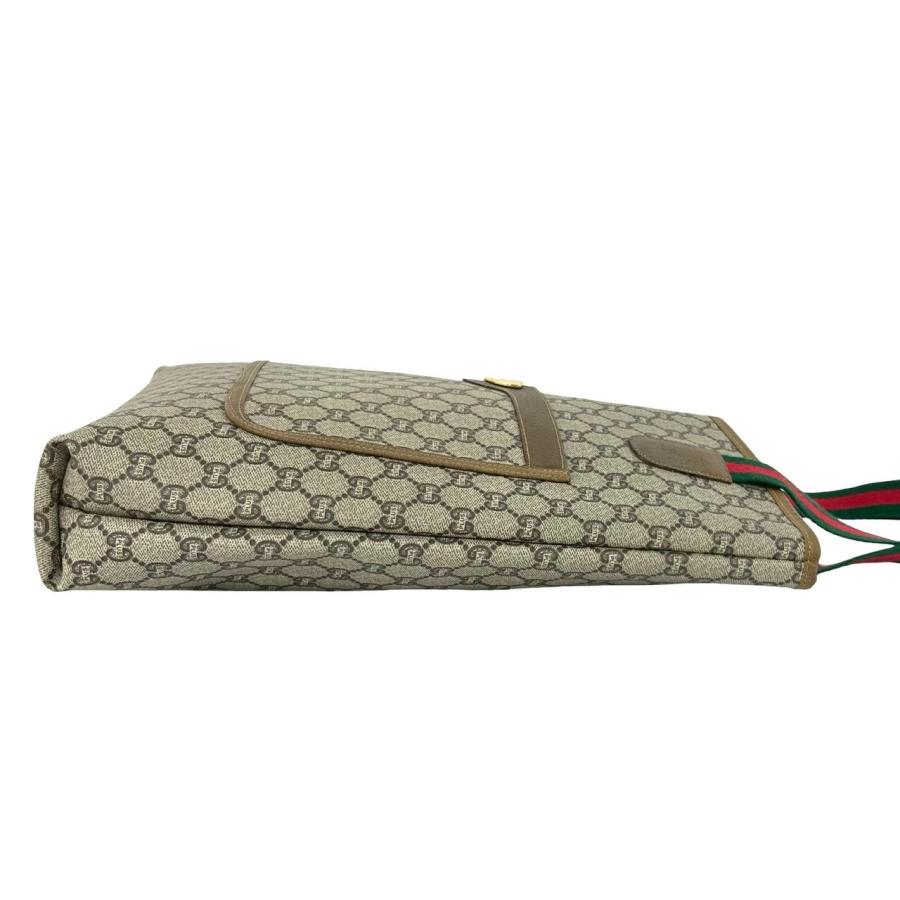 OLD GUCCI トートバッグ GG PLUS シェリーライン GUCCI（グッチ） 極 美品 オールドグッチ シェリーライン グッチプラス