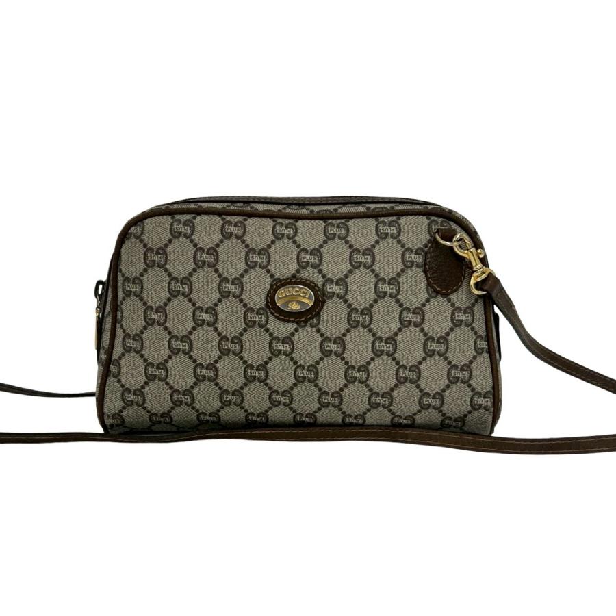 GUCCI（グッチ） 極 美品 オールドグッチ グッチプラス ロゴ 柄 金具 