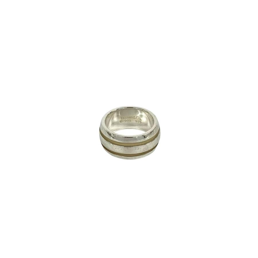 TIFFANY&Co.（ティファニー） 極 美品 グルーブド ダブルライン リング