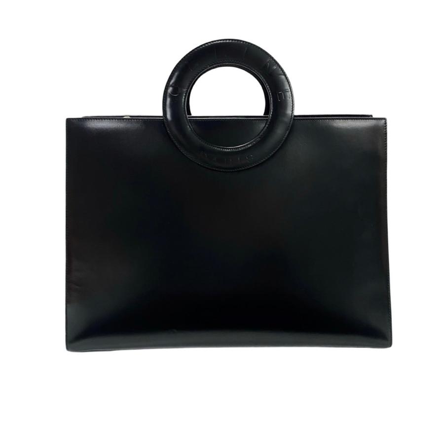 CELINE（セリーヌ） ほぼ未使用 ヴィンテージ サークル ロゴ レザー 本
