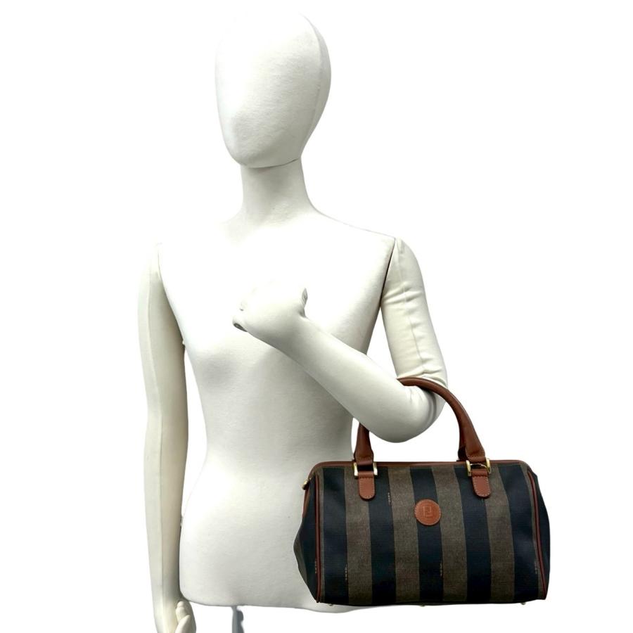FENDI（フェンディ） 極 美品 ヴィンテージ ペカン 柄 レザー 本革
