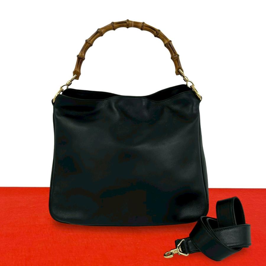 グッチ　GUCCI バンブー　ショルダーバッグ　美品 GUCCI（グッチ） 極 美品 オールドグッチ ヴィンテージ バンブー