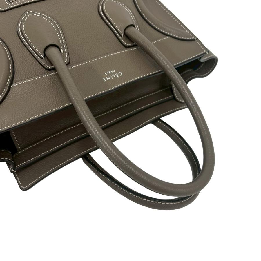 CELINE（セリーヌ） 極 美品 ラゲージ マイクロショッパー ドラムド