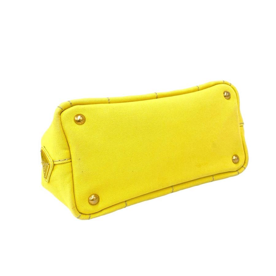 PRADA（プラダ） 極 美品 袋付き カナパ 2way ロゴ キャンバス