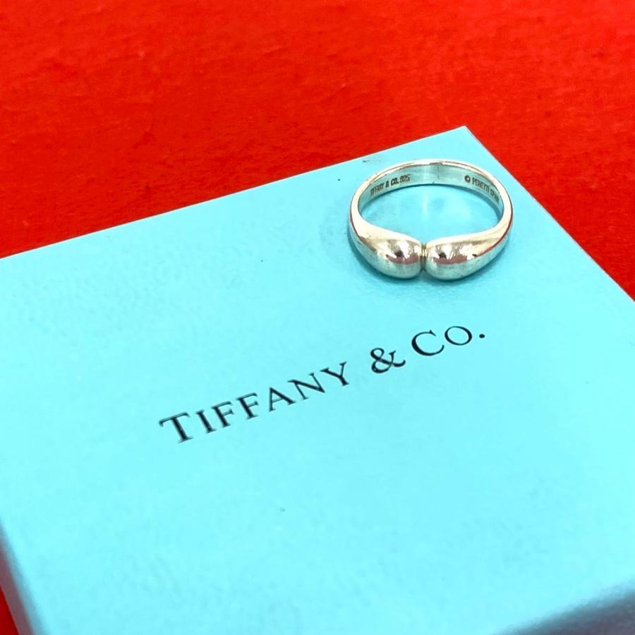 ティファニー 廃盤品グルーブドリング 14号 中古ヴィンテージ 925 TIFFANY&Co.（ティファニー） 極 美品 ヴィンテージ シルバー925 14号