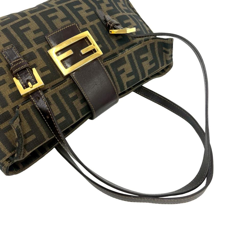 FENDI（フェンディ） 極 美品 ヴィンテージ ズッカ FF ロゴ 柄 金具