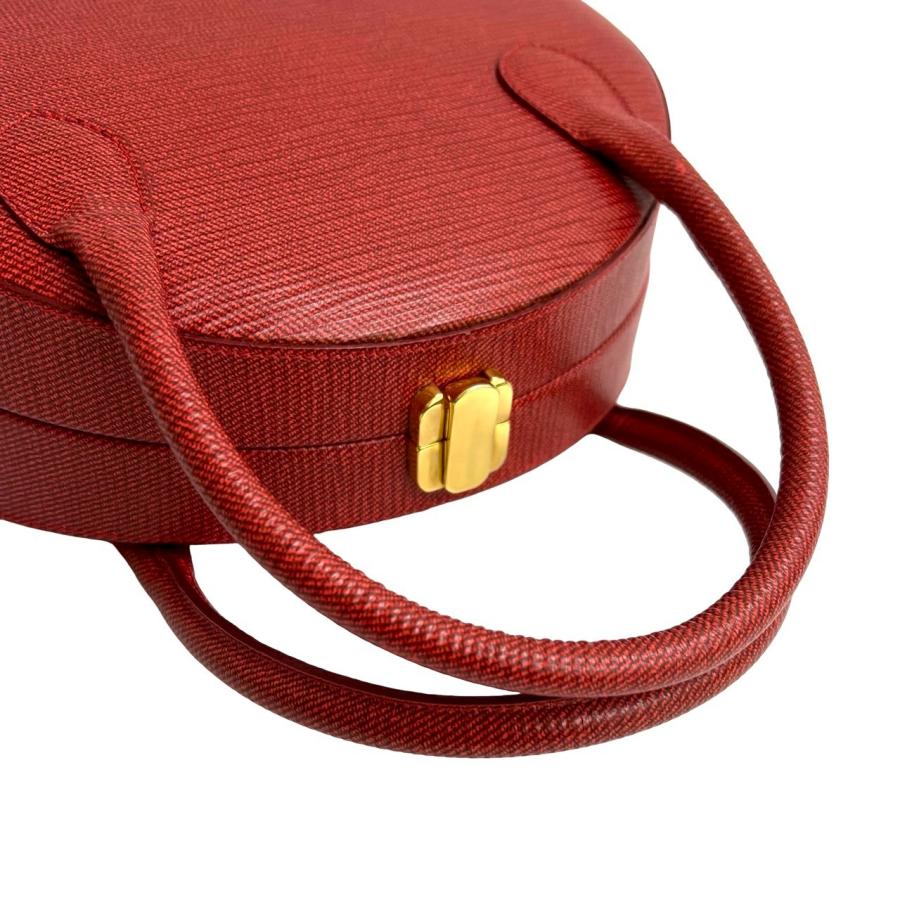 ほぼ未使用 希少品 保存袋付 FENDI フェンディ レザー 2way ショルダーバッグ ハンドバッグ ミニ トートバッグ レッド 赤 19229 FENDI - ほぼ未使用 希少品 保存袋付 FENDI フェンディ レザー 2way