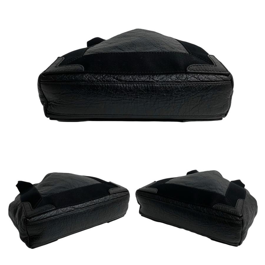 BALENCIAGA（バレンシアガ） 極 美品 袋付き ネイビーカバス XS レザー