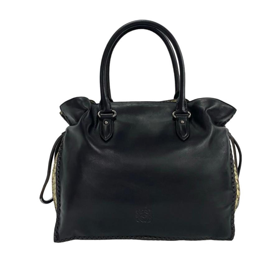 LOEWE 極 美品 希少品 ロエベ フラメンコ アナグラム ロゴ