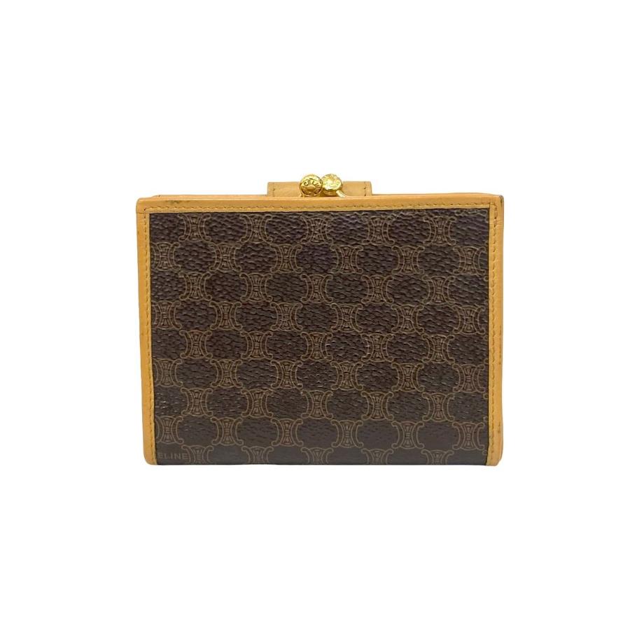 CELINE（セリーヌ） 極 美品 マカダム ブラゾン柄 レザー 本革 二