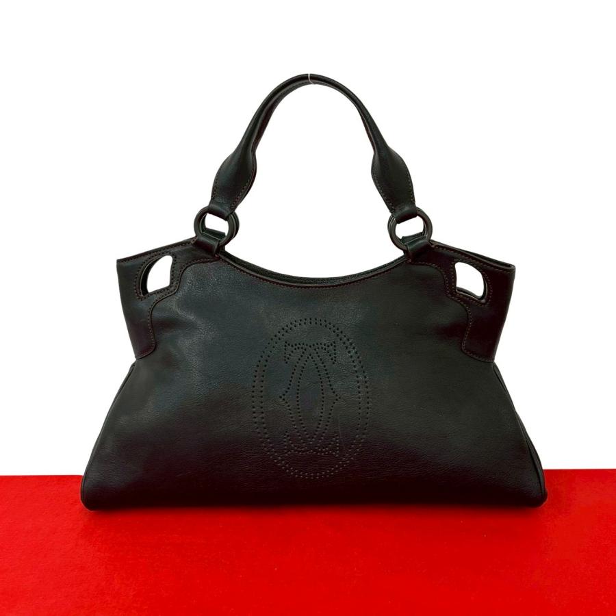 Cartier（カルティエ） 極 美品 希少品 マルチェロ パンチング レザー