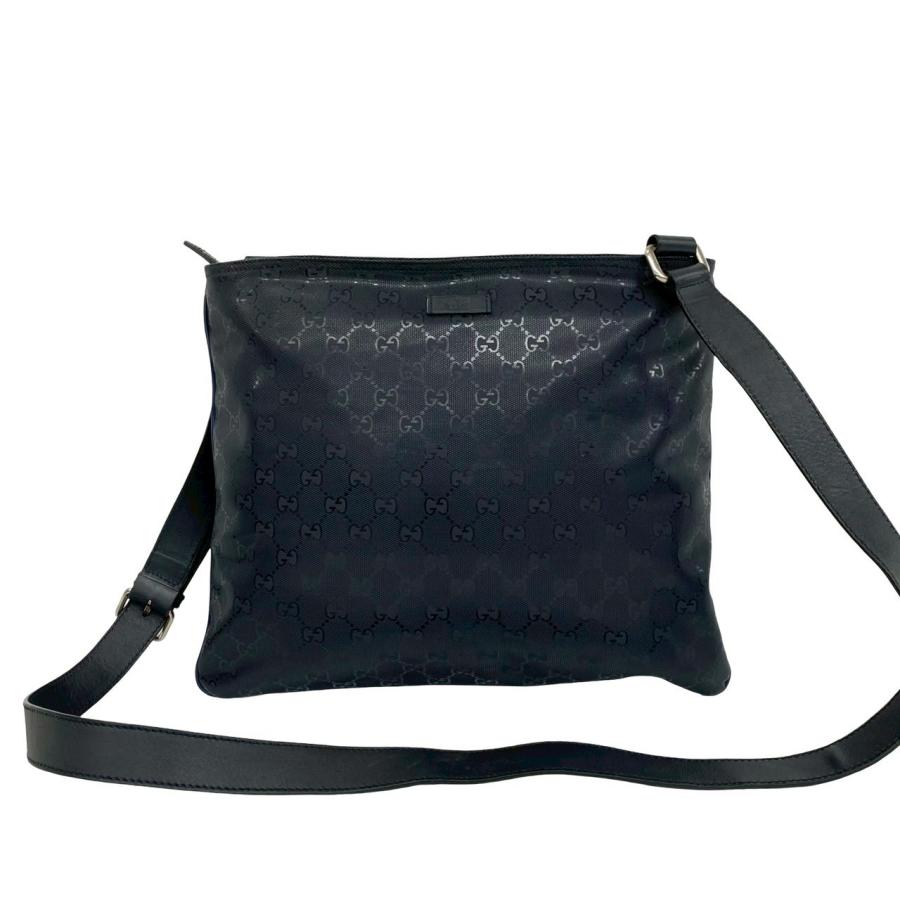 GUCCI（グッチ） 極 美品 希少品 GGインプリメ ロゴ 柄 レザー 本革