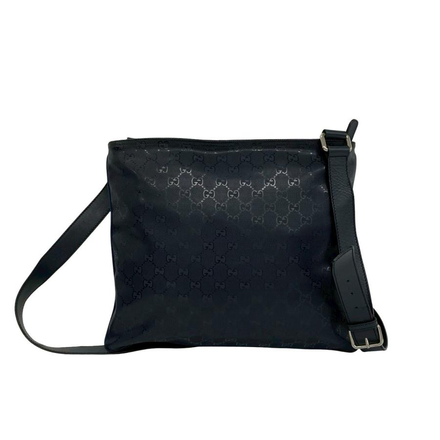 GUCCI（グッチ） 極 美品 希少品 GGインプリメ ロゴ 柄 レザー 本革 