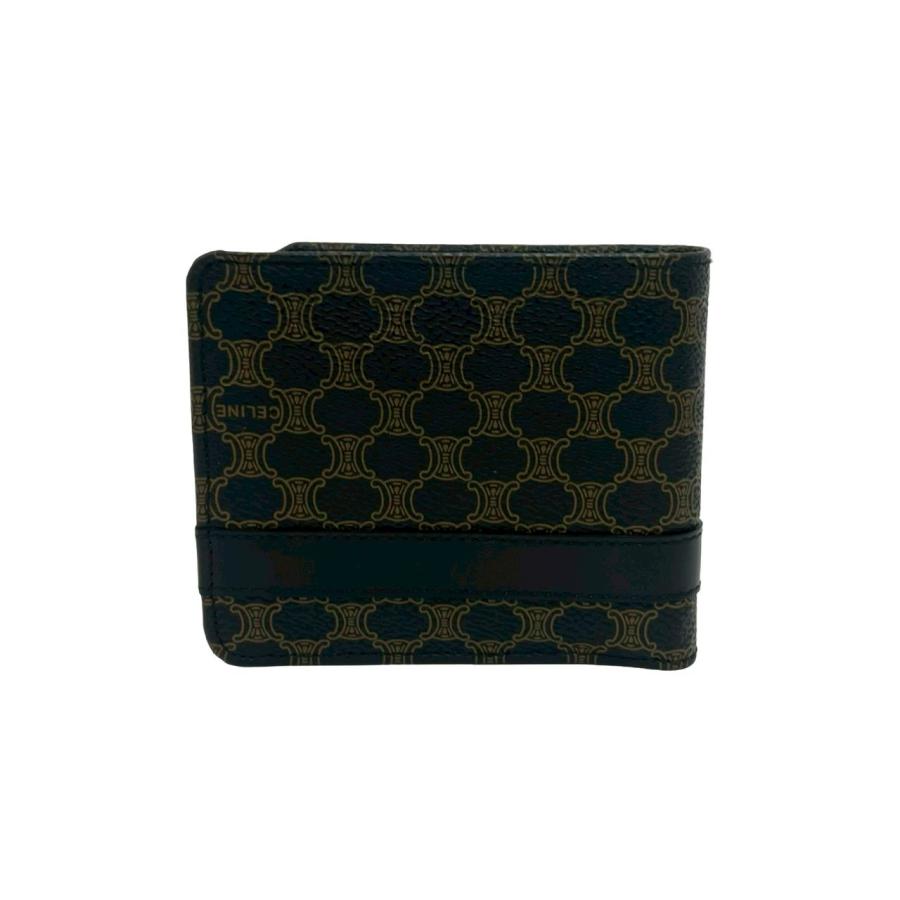 CELINE（セリーヌ） 極 美品 箱付き マカダム ブラゾン 柄 ロゴ レザー 