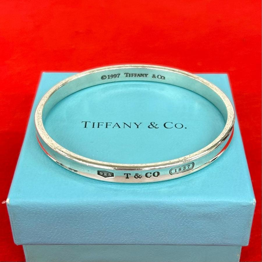 TIFFANY&Co.（ティファニー） 極 美品 ヴィンテージ ナロー バングル