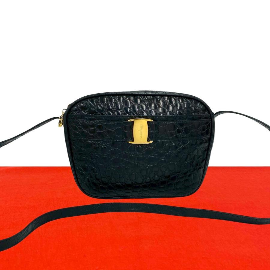 極 美品 Salvatore Ferragamo サルヴァトーレフェラガモ ヴィンテージ