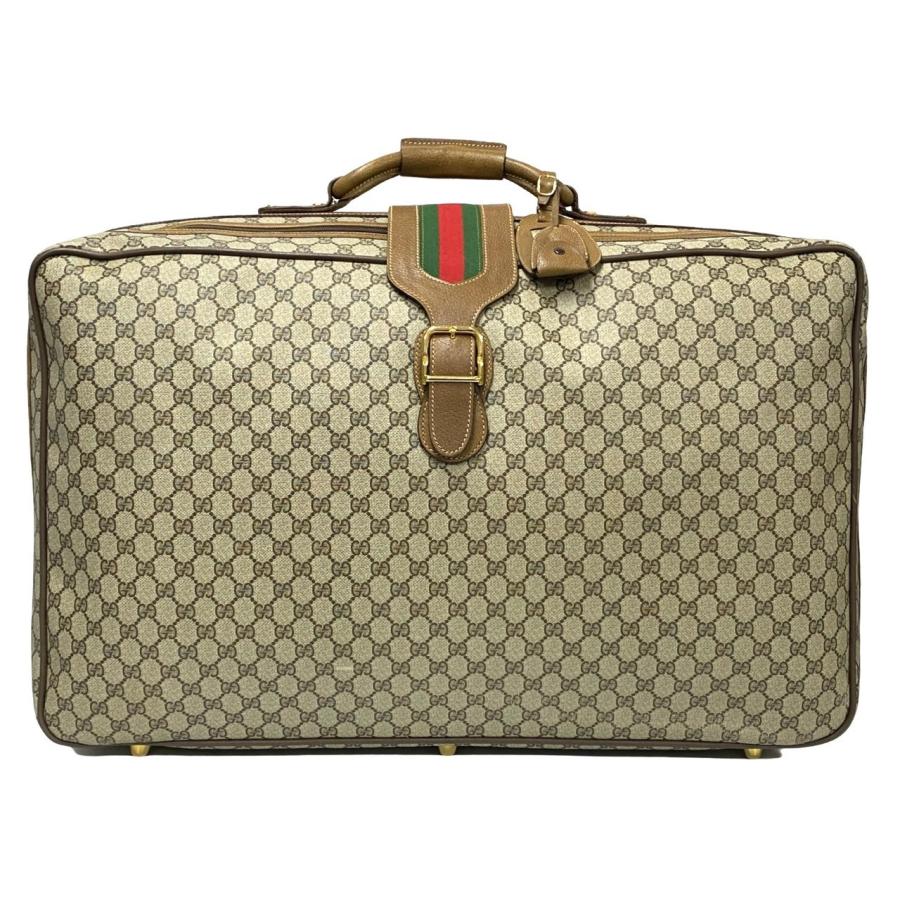 GUCCI（グッチ） 極 美品 オールドグッチ シェリーライン GG柄 レザー