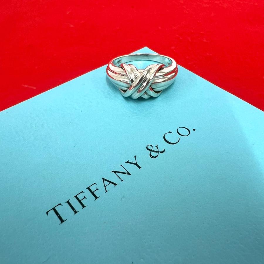 TIFFANY&Co.（ティファニー） 極 美品 シグネチャー リング シルバー