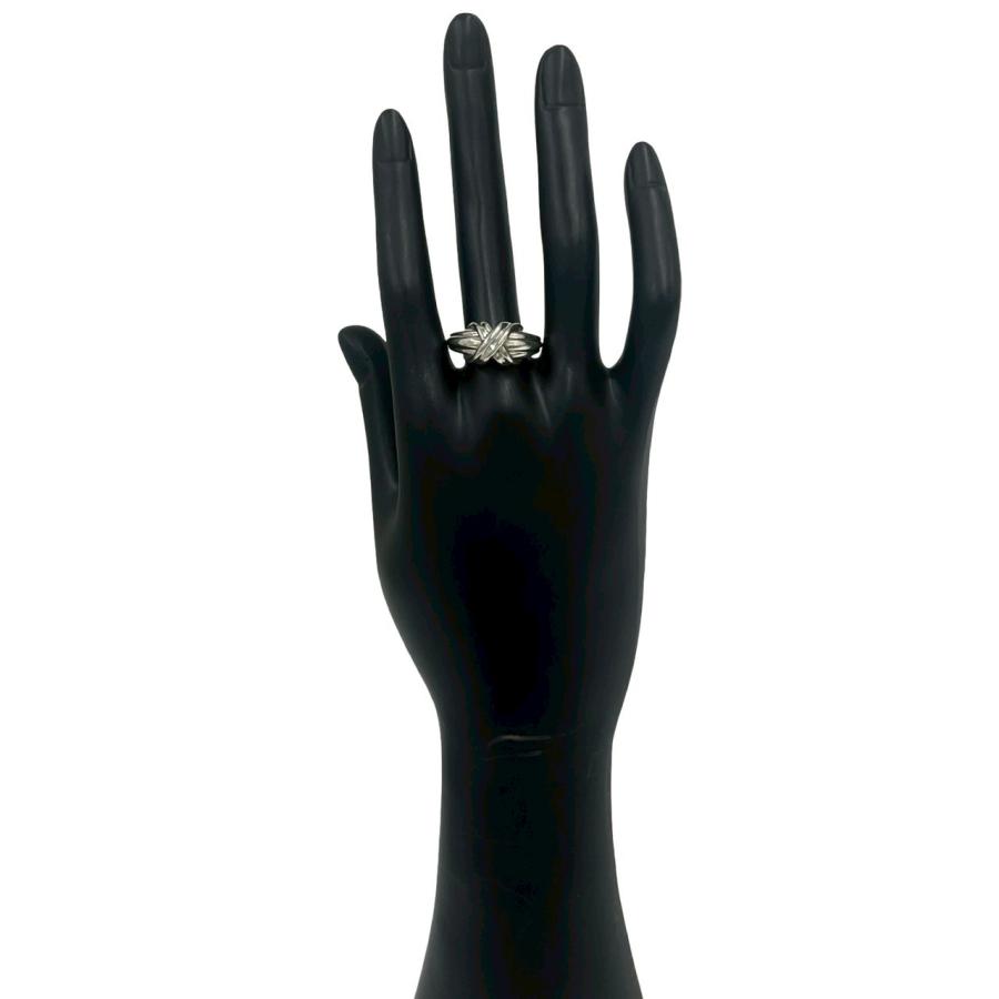 TIFFANY&Co.（ティファニー） 極 美品 シグネチャー リング シルバー