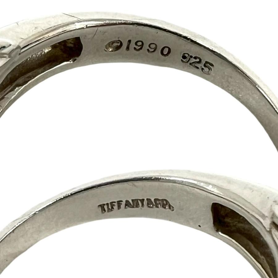 お値引中 ティファニー シグネチャーリング シルバー925 美品 12号 TIFFANY&Co.（ティファニー） 極 美品 シグネチャー リング シルバー