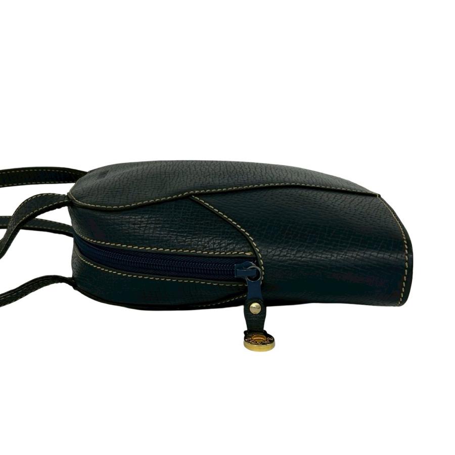 極美品✨ロエベ　ショルダーバッグ　レザー　ヴィンテージ LOEWE（ロエベ） 極 美品 ヴィンテージ ロゴ 型押し レザー 本革 セミ