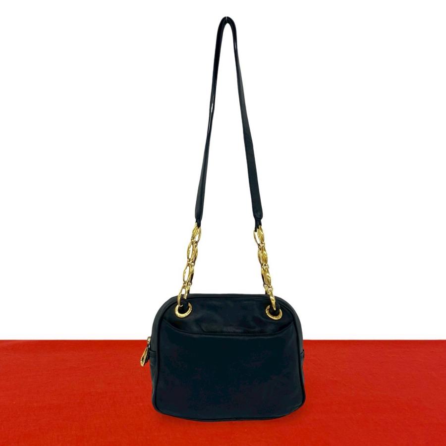 LOEWE（ロエベ） 極 美品 ヴィンテージ アナグラム ロゴ 金具 ナッパ