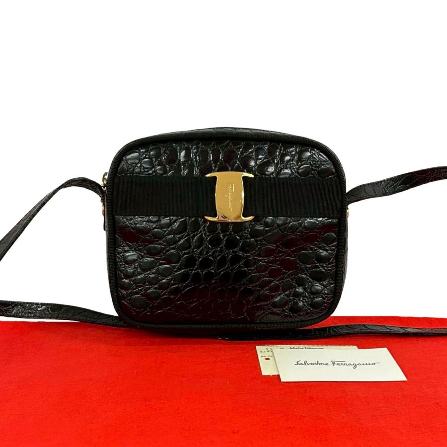 極 美品 Salvatore Ferragamo サルヴァトーレフェラガモ ヴィンテージ