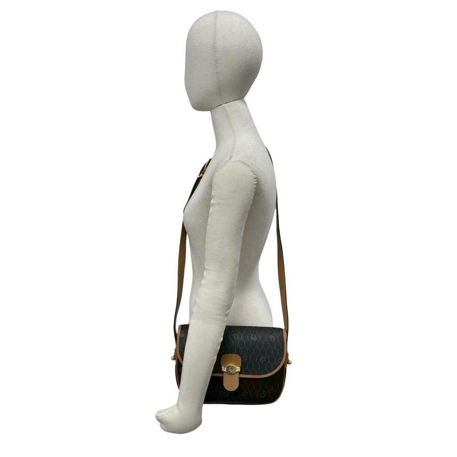 極 美品 Christian Dior ディオール ヴィンテージ ハニカム柄 ロゴ